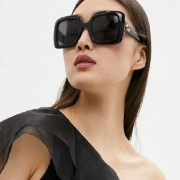 NEW GUCCI GG0896S 001 NEW COLLECTION GUCCI SUNGLASSES GG 0896S FULL PACKAGE - Picture 5 of 12